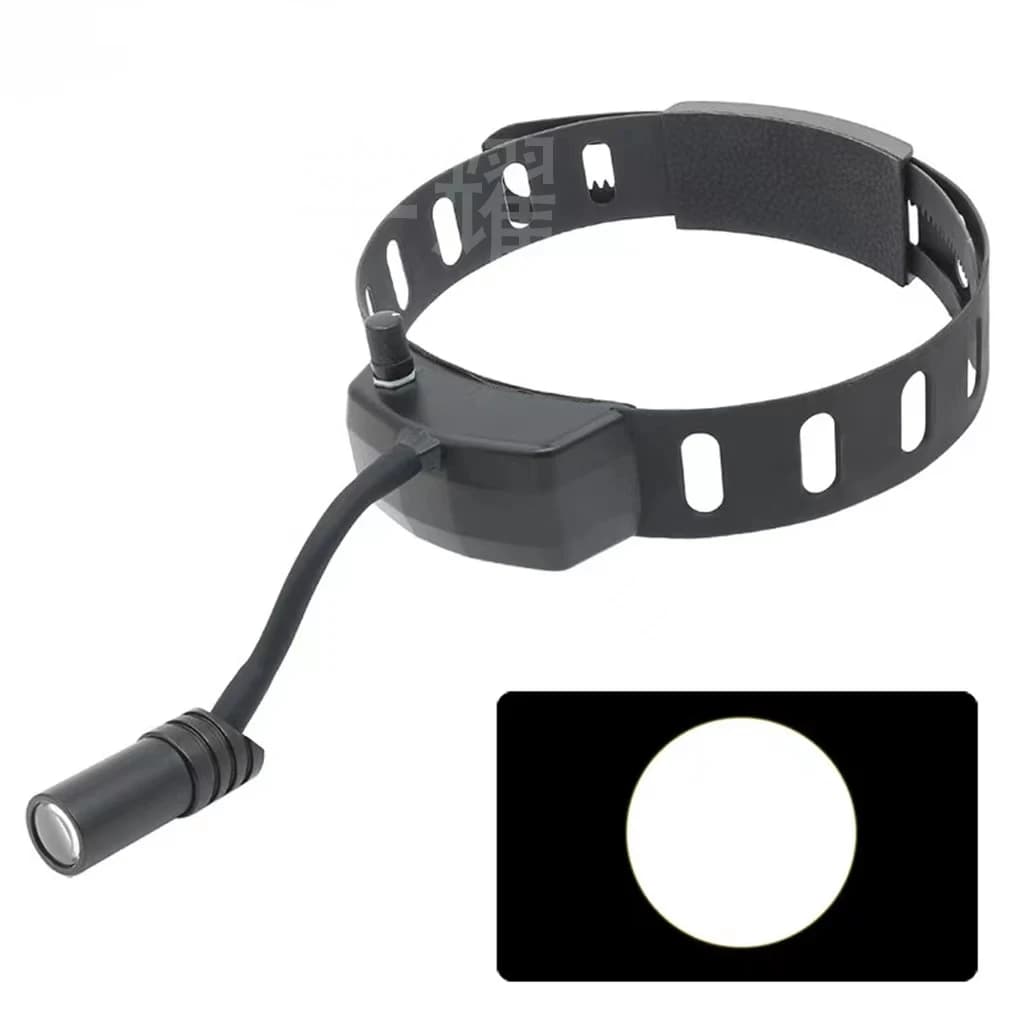 Manufacturer of Dental Surgical 5W LED Headlight High Intensity Headlamp Brightness Adjustable