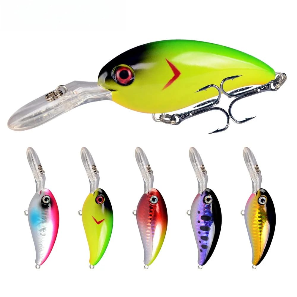 1 pz. Esca Bionica Rock 'n' Roll Chubby Minnow 5 Colori 10cm / 14g, Attrezzatura da Pesca, Wobbler da Traina, Pratico Attrezzo da Pesca