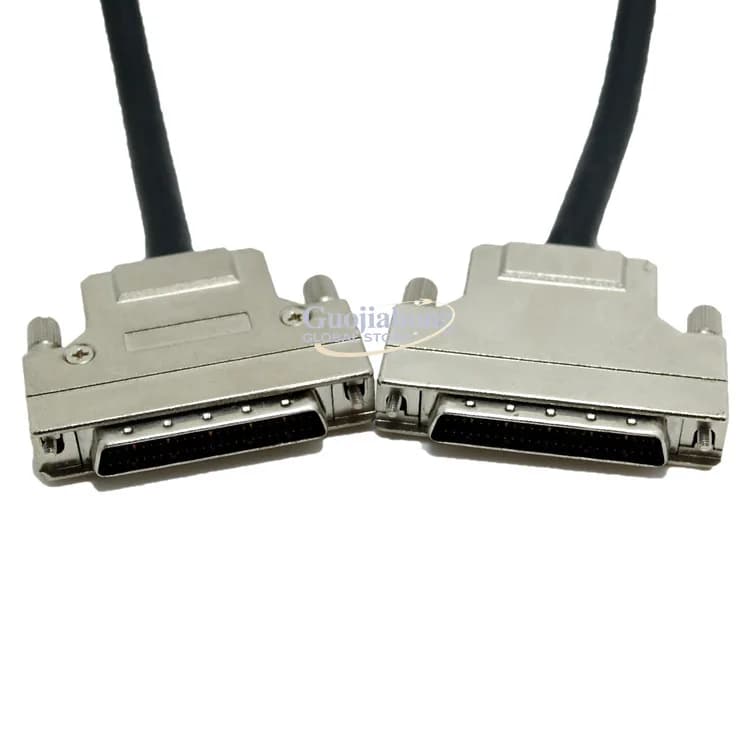 Cavo SCSI di Grado Industriale con Guscio in Ferro HPDB50 Maschio-Maschio DB50P per Cavo Dati Fissato con Vite a Perno