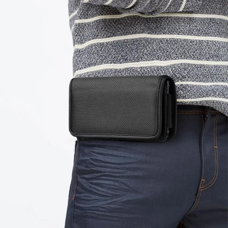 For Mi 14T Pro Oxford Cloth Belt Clip Holster Pouch For Xiaomi Mi 17T Pro 13T 12T 11T Pro 15 T Leather Case Waist Phone Bag