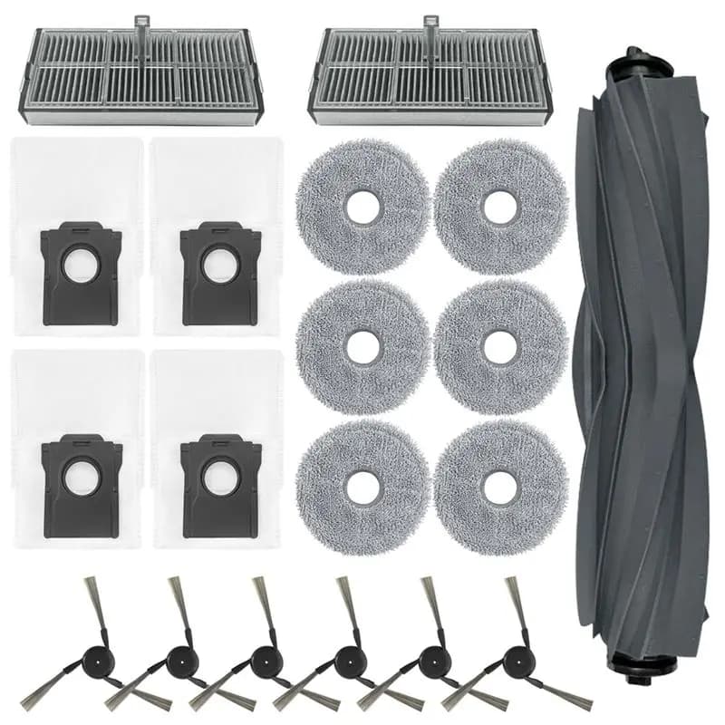 CQMF-Replacement Accessories For Dreame X40 Ultra / X40 Pro / S30 Pro Ultra /L40 Ultra Robot Vacuum Cleaner Filters Dust Bags