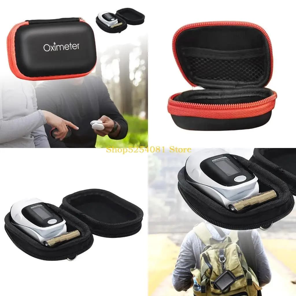 AXYC Card Pulse Oximeter Travel Protective Shock Transport Case for Housing