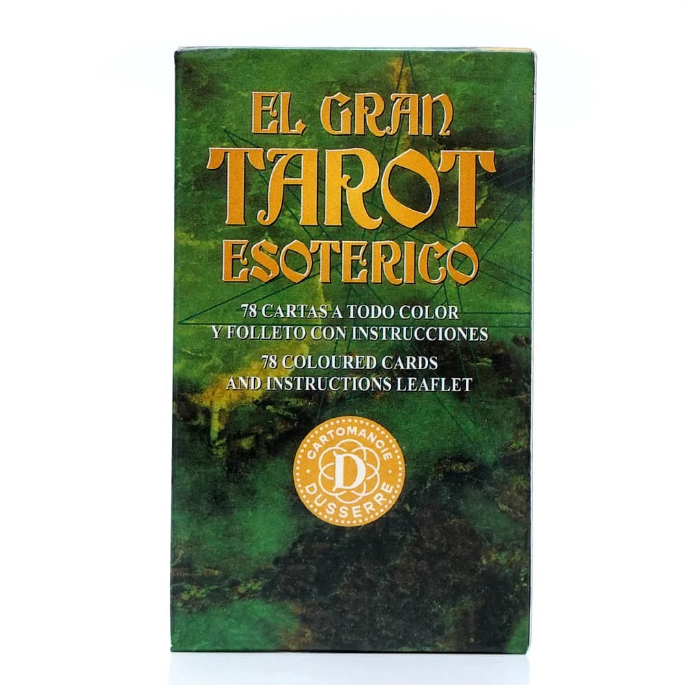 tarocchi el card esoterico Versione spagnola Carte dei tarocchi della profezia di predizione della fortuna