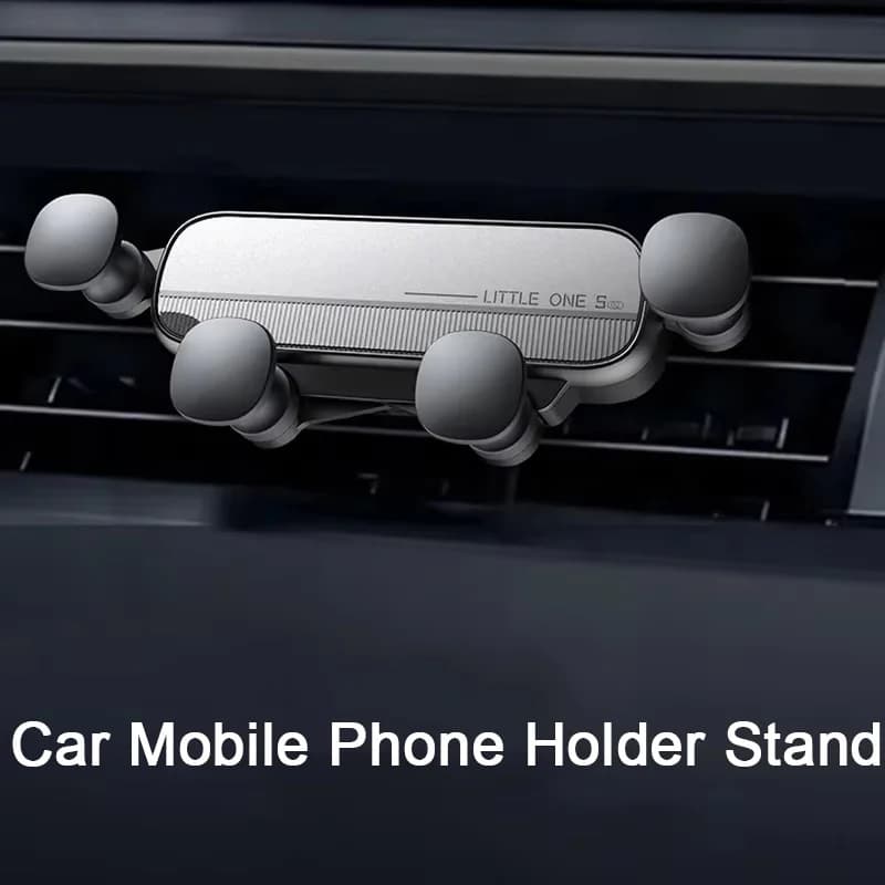Universal Mini Air Outlet Mobile Phone Holder Gravity Sensing Car Mobile Phone Stand GPS Bracket For iPhone Samsung Smart Phone