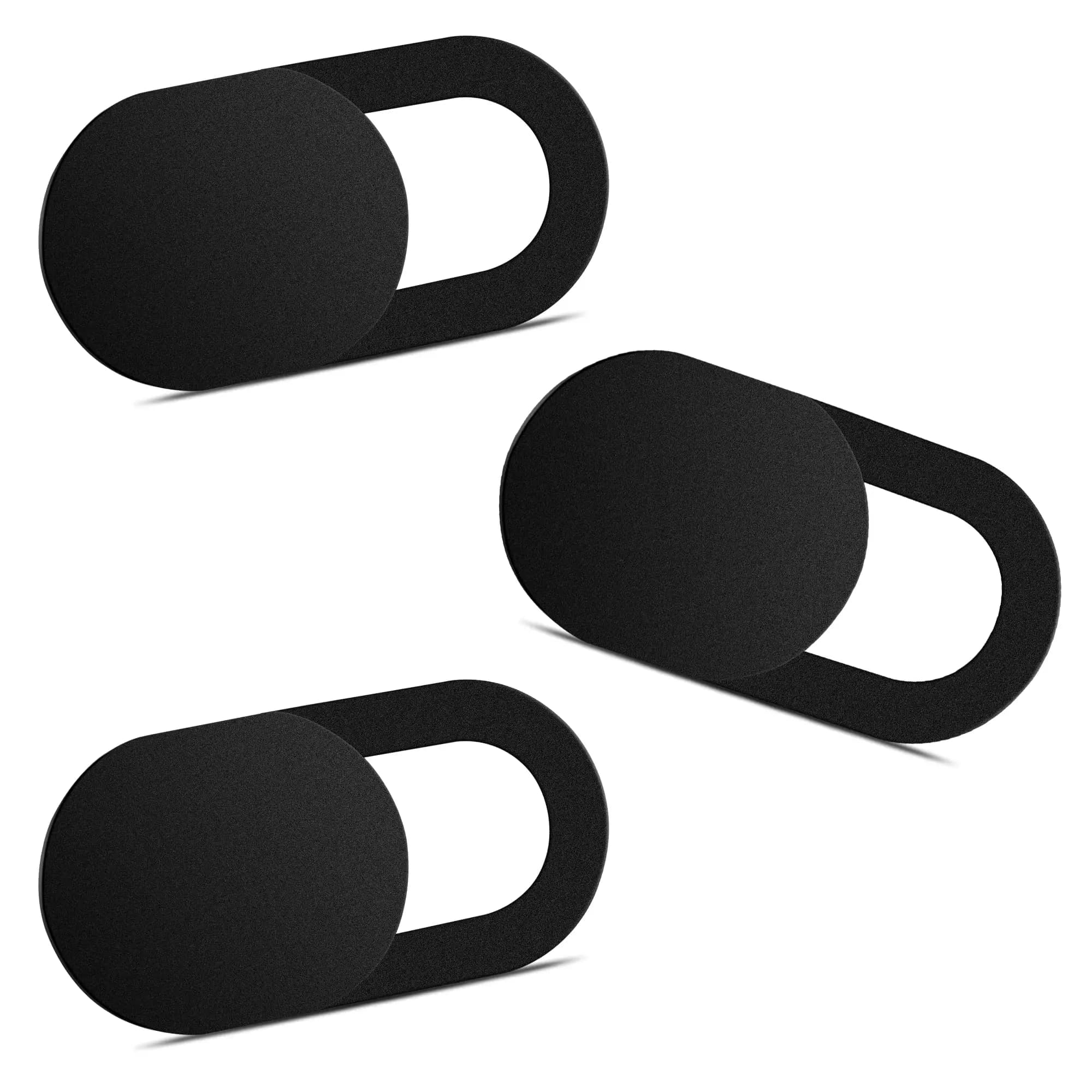 Scivolo per copertura webcam ultrasottile per tablet PC portatile, copertura per la privacy della fotocamera per accessori per computer del telefono – Nero