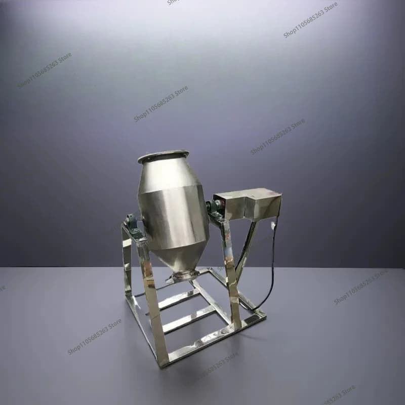 Small Electric Dry Powder Mixer, Stainless Steel Food Powder Blender