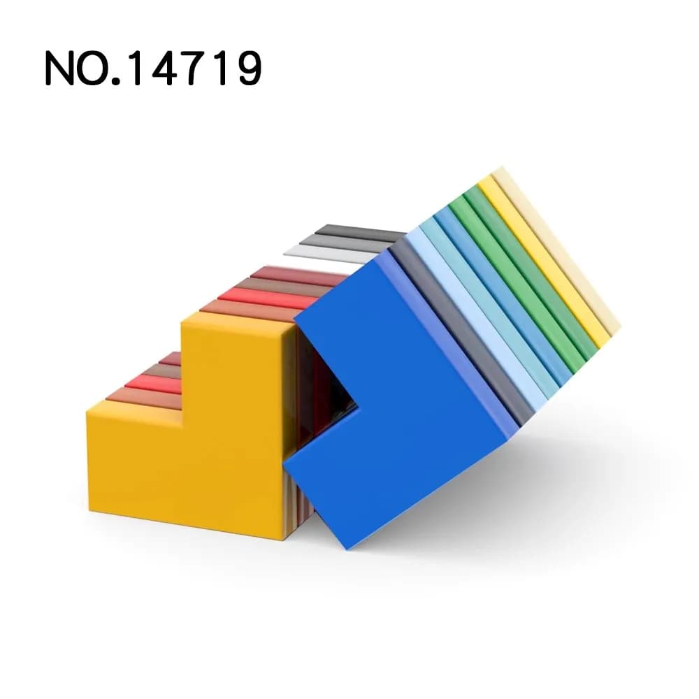 20 Pz MOC Compatibile Assembla Particelle 14719 Piastrelle 2x2 Angoli Building Blocks FAI DA TE Educativi High-Tech Giocattoli di Ricambio