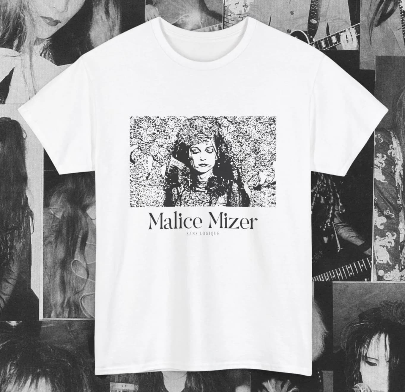 Maglietta Malice Mizer Sans Logique Demotape | Maglietta unisex Visual Kei Mana Kozi