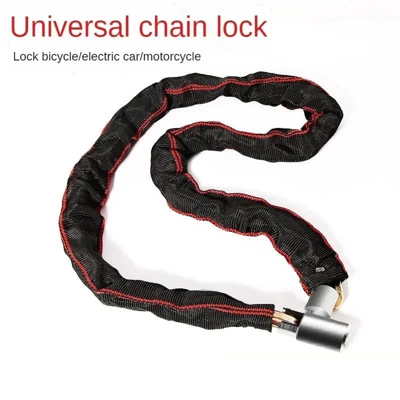 Lucchetto per bicicletta Lucchetto a catena antifurto addensato extra lungo Biciclette Veicoli elettrici Protezione password Lucchetto per mountain bike