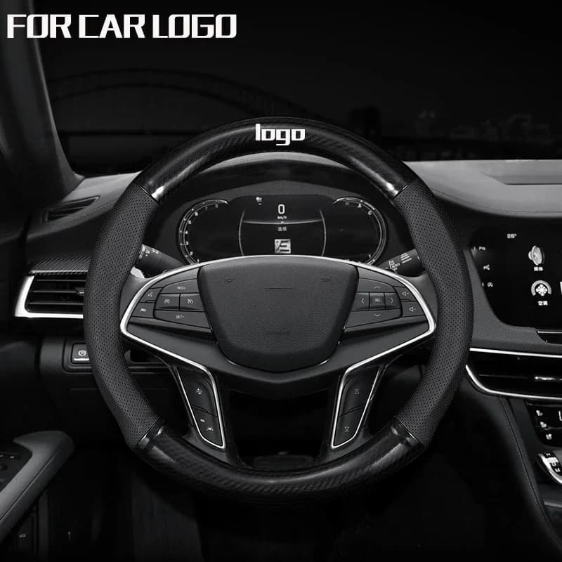 Carbon fiber + leather car cover for BMW E38 E39 E46 X2 X3 X5 X6 X7 ZZ3 Z4 1/2/3/4/7/8 Series Car accessories