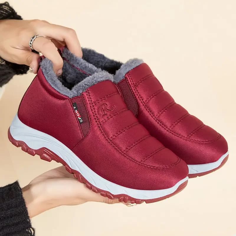 New winter for women, large cotton hiking boots, warmmothers, walking shoes and