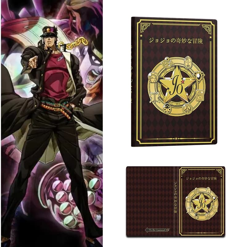 Anime Notebook JoJo’s Bizarre Adventure Kujo Jotaro Journal Notebooks Student Stationery Cosplay Daily Diary Study Supplies