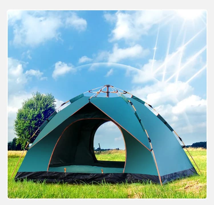 Tenda Parasole Impermeabile Portatile per Campeggio, Attrezzatura da Campeggio per Viaggi su Strada, Ombrello da Picnic