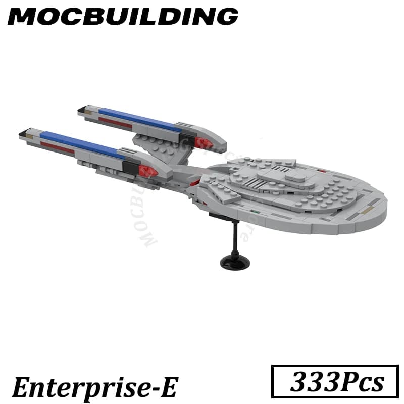 Enterprise Star Movie Model MOC Building Block mattoni Puzzle giocattoli per bambini regalo di compleanno