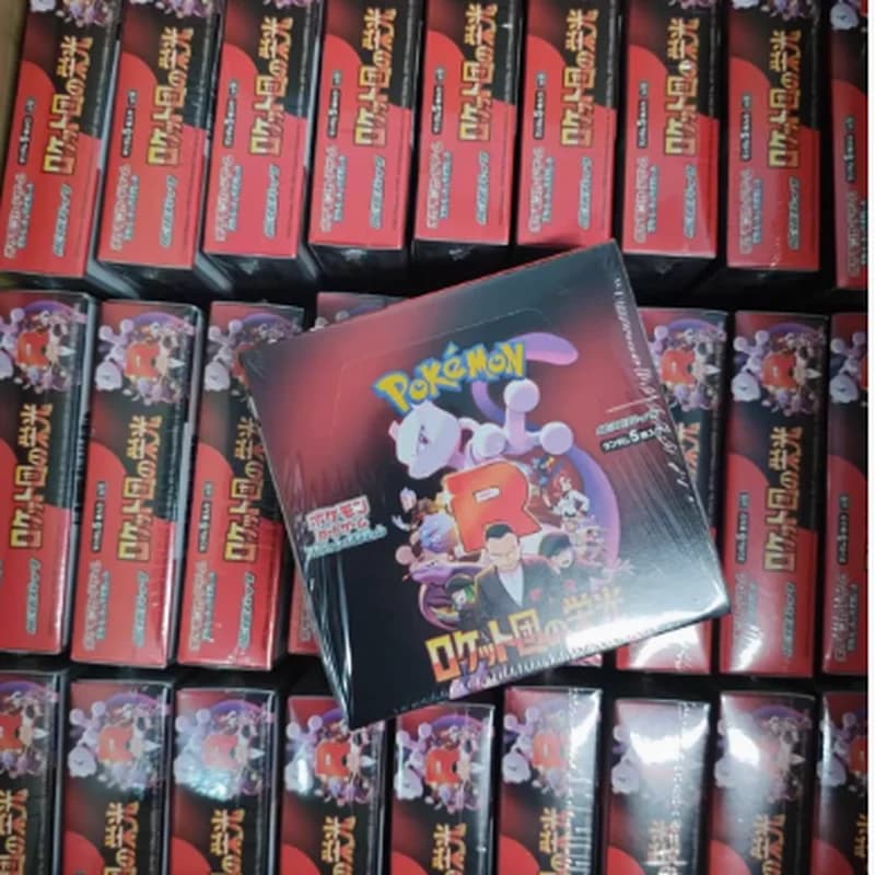 Carte Pokemon SV10 Team Rocket Booster Box Nuova collezione di carte collezionabili rare cinesi originali per competizioni di giochi Regalo di compleanno