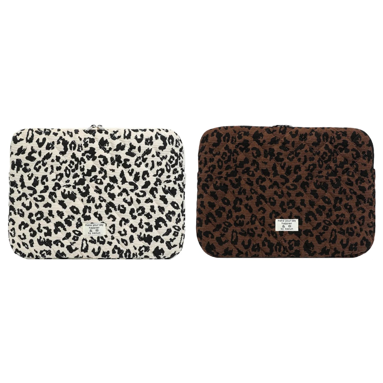 Custodia per Laptop Portatile con Stampa Leopardata, Borsa per Computer da 11/13/15 Pollici