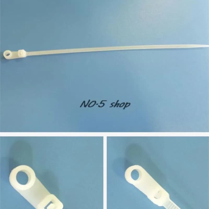 Testa di fissaggio speciale da 100 pezzi 3,6x200 mm per fascette per cavi per automobili, clip di fissaggio per cavi, cinghia di rilegatura, clip di gestione dei cavi
