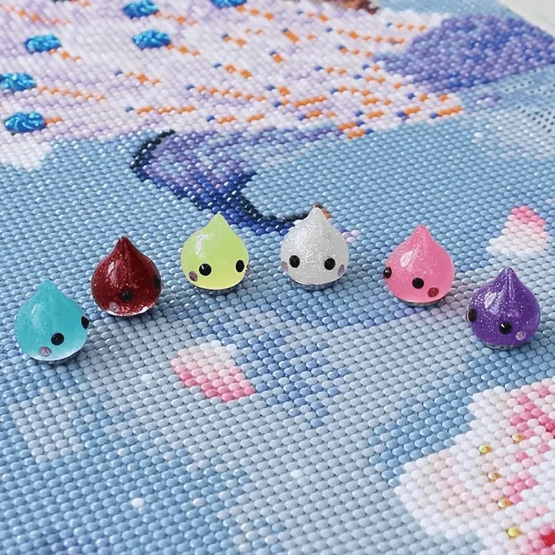 6pcs /12pcs Diamond Art Painting Fixers, Diamond Painting Locator, Magnet Cover Holder, DIY Diamond Painting Tools Accessories