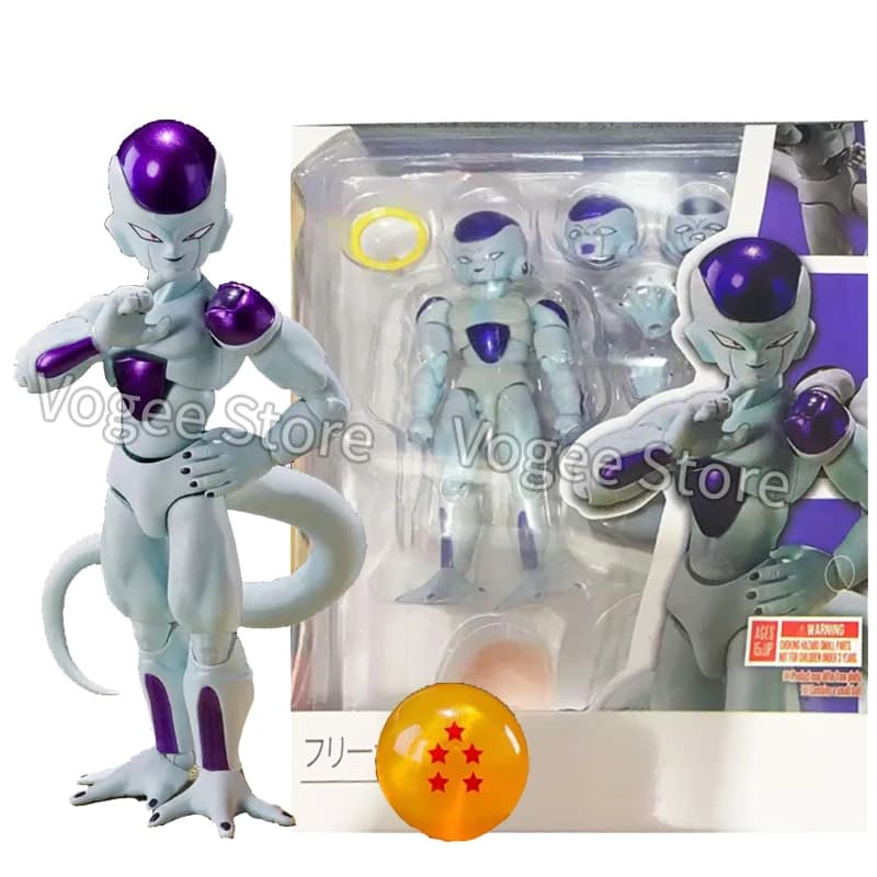 Dragon Ball Z Action Figure Shf Frieza Il Quarto Forma Anime Figure Collezione mobile in PVC Modello Giocattoli Regalo di compleanno