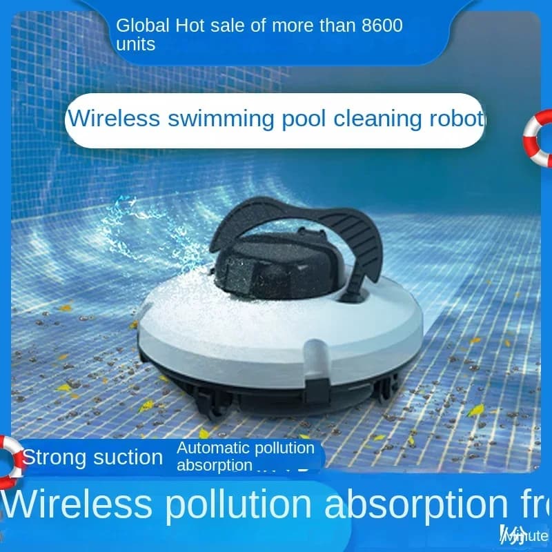Aspiratore per piscina, aspirapolvere subacqueo inferiore, attrezzatura di filtraggio completamente automatica, robot di pulizia