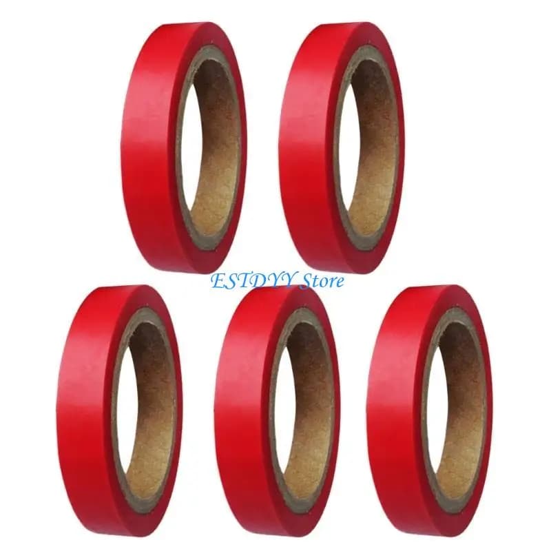 G6DE 5 Rotolo Grip Nastro Finitura Tennis Badminton Racchetta Grip Nastro Overgrip Nastri Sigillanti Avvolgere Accessori