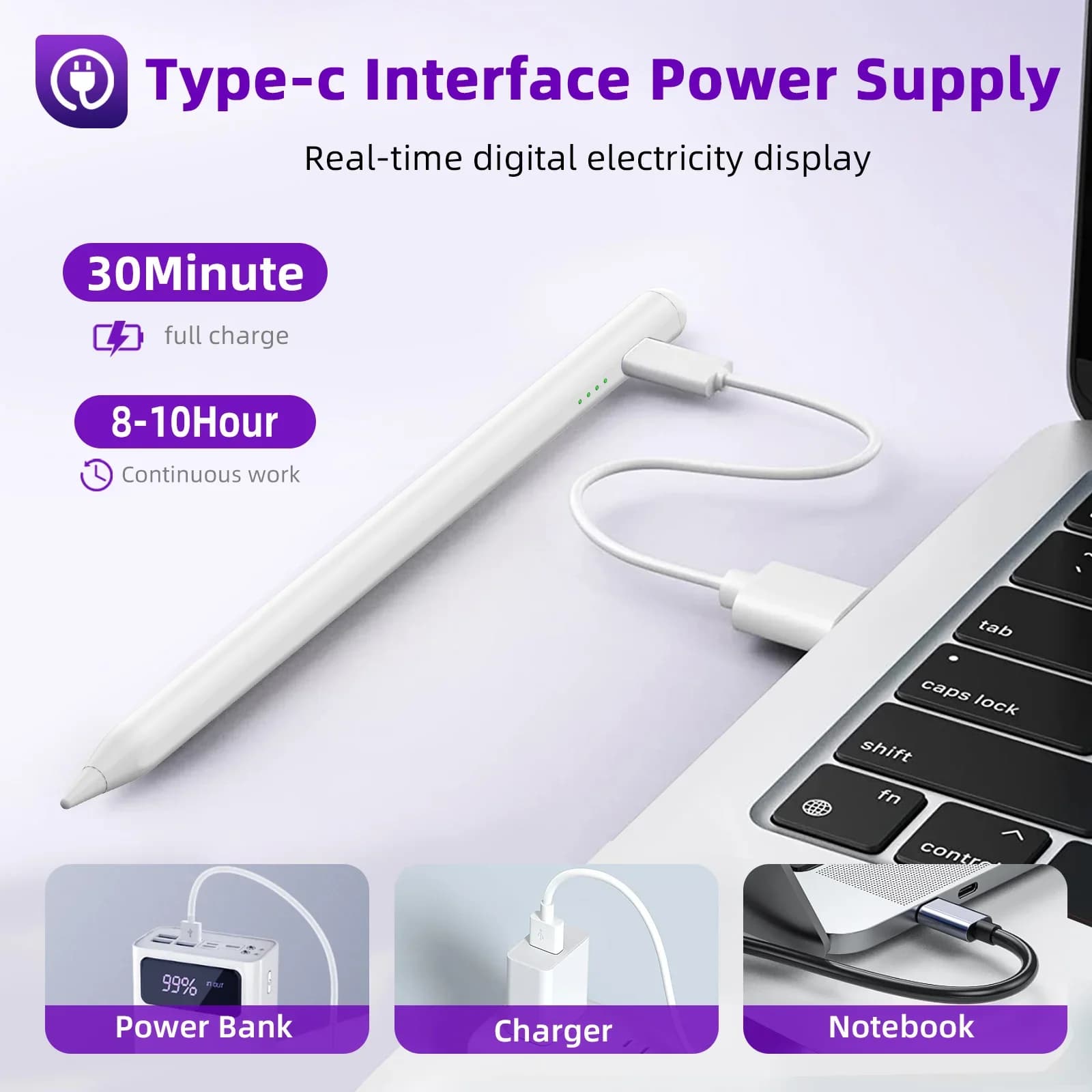 Universal Stylus Pen for iPad iPhone Samsung Huawei Xiaomi Tablet Mobile Phone Precise Touch Screen Drawing Capacitive Pen