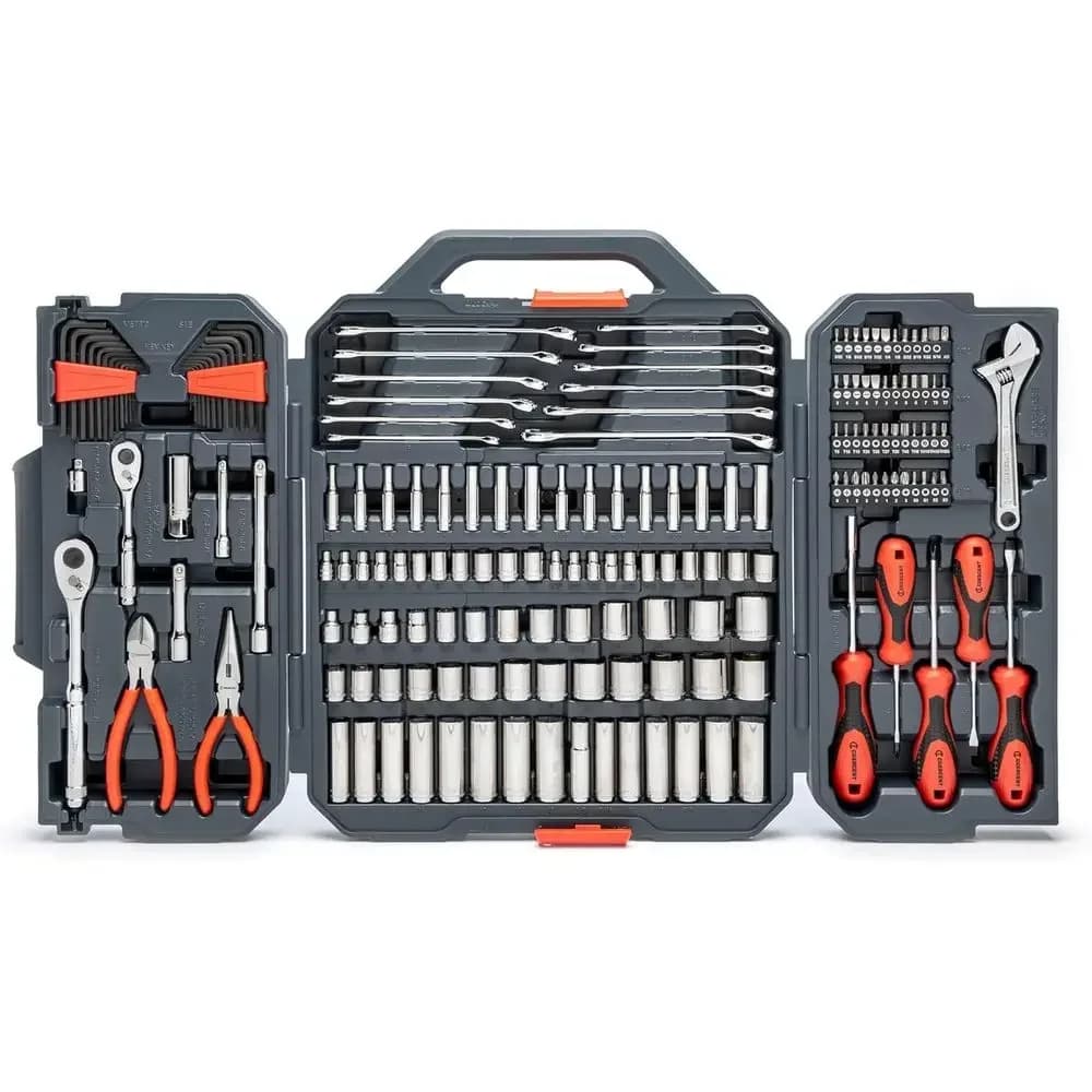 180-Piece Professional Tool Set with Storage Case