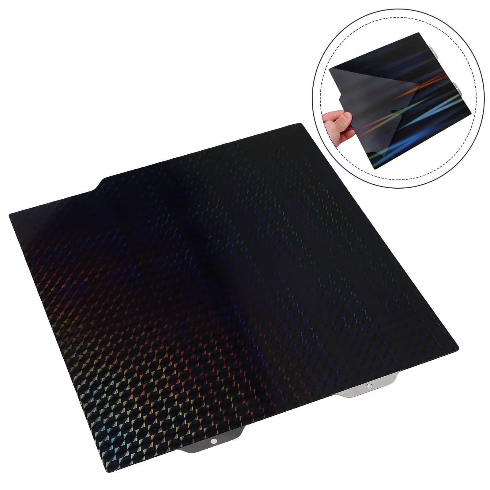 Stainless Steel Base for 3D Printer, Stainless Steel Plate, Non Magnetic Bifacial Platform, High Precision Printer Accessories Compatible