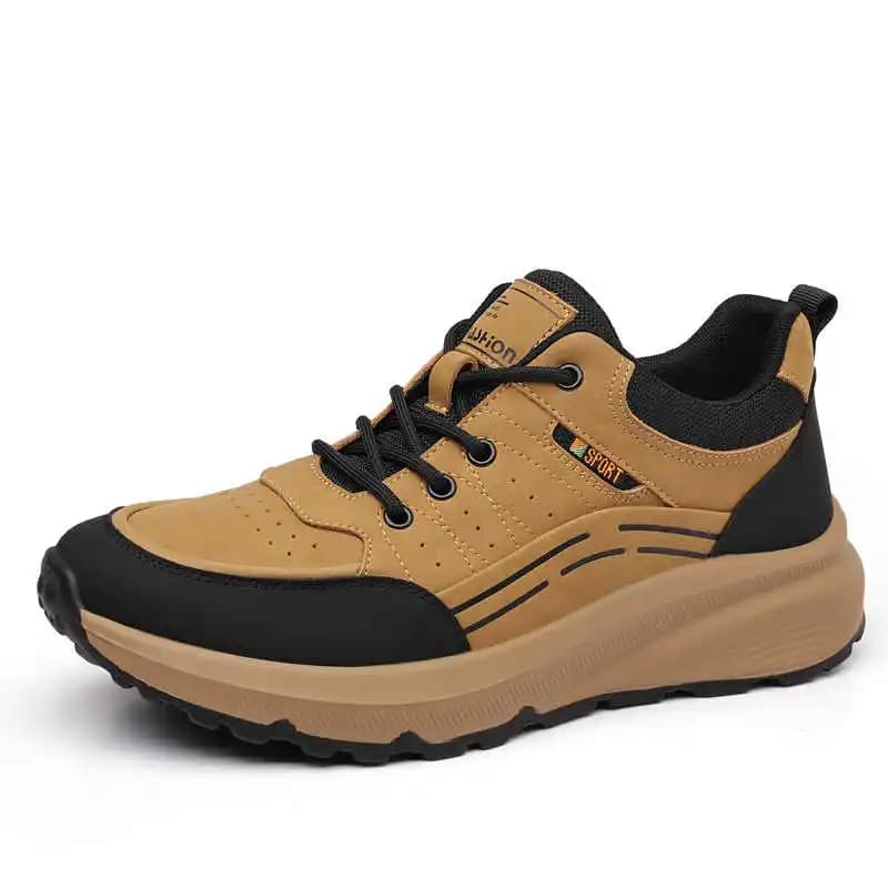 Scarpe da Montagna con Tacco Spesso e Lacci, Scarpe da Uomo 35, Stivali da Escursionismo, Sneakers Sportive 2025, Mocassini Speciali Comodi per Allenamento
