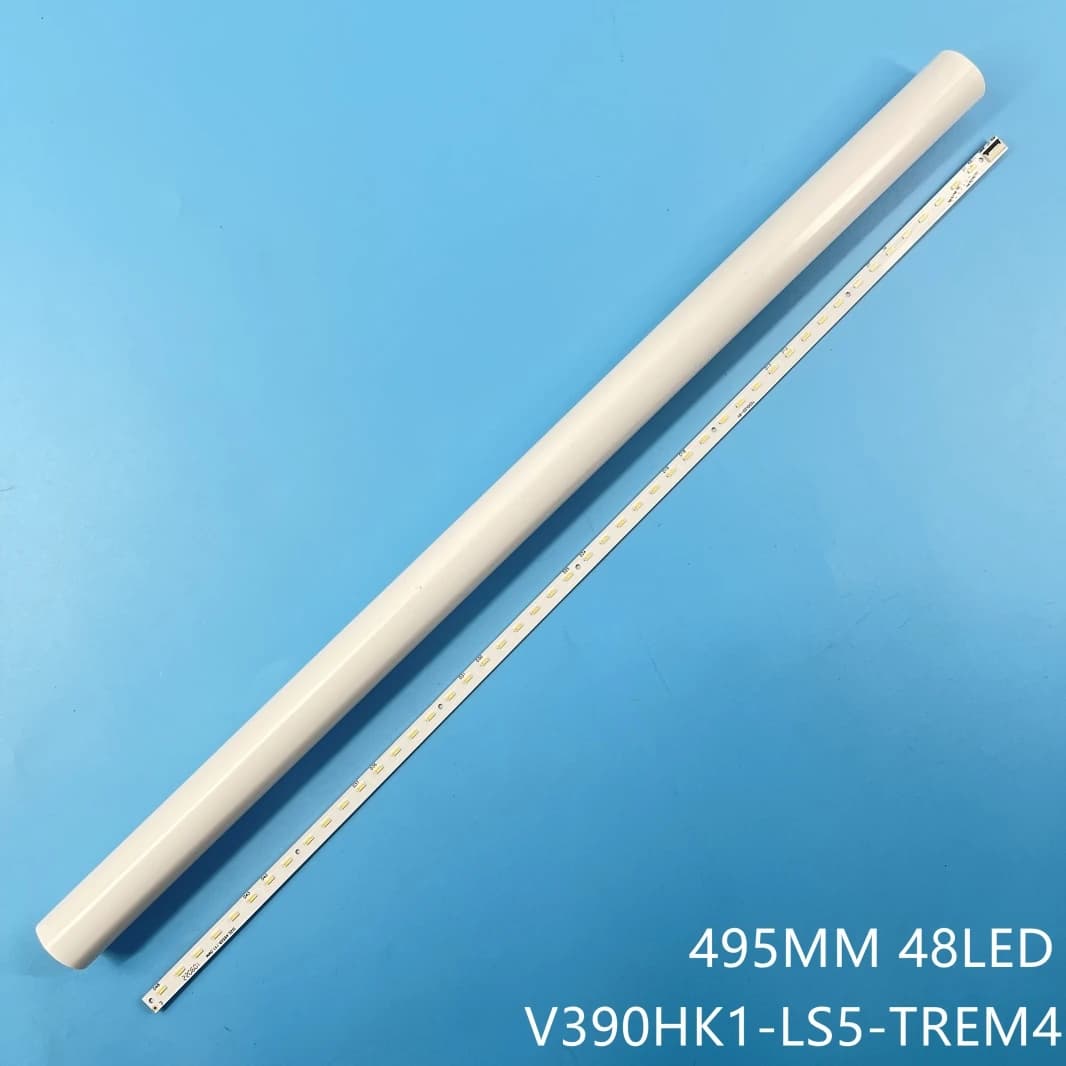 L39E5000 V390HK1-LS5 LED strip muslimex V390HK1-LS5-TREW4 (TREM4) 1 pezzo = 48LED 495MM Bravis EH3920BF Telefunken 39 xt5000