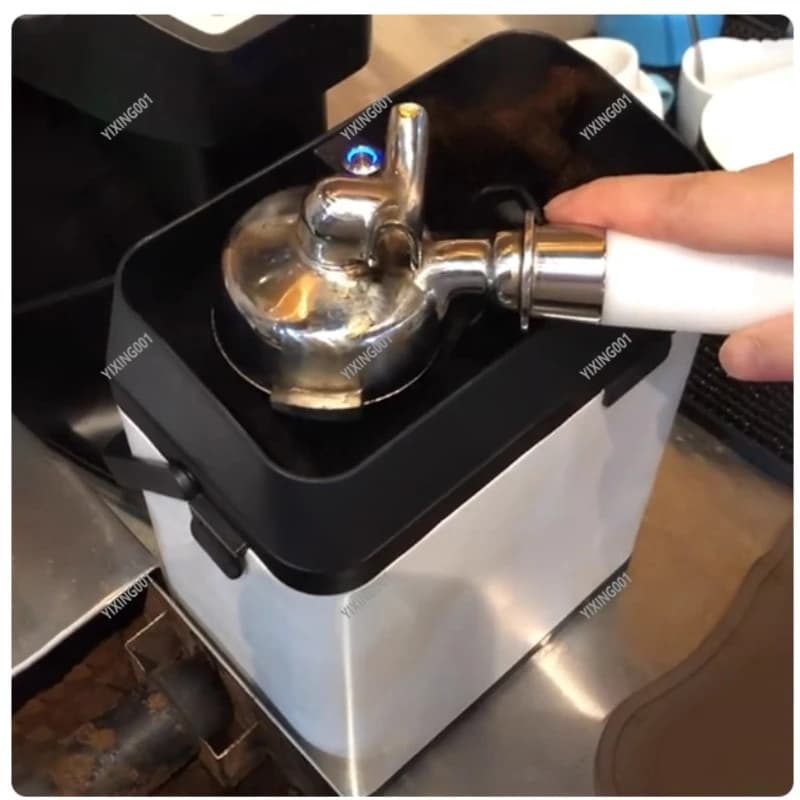 GALILEO Electric Coffee Dust Cleaner Powder Bowl Brush with Automatic Handle - Kitchen Cleaning Tool