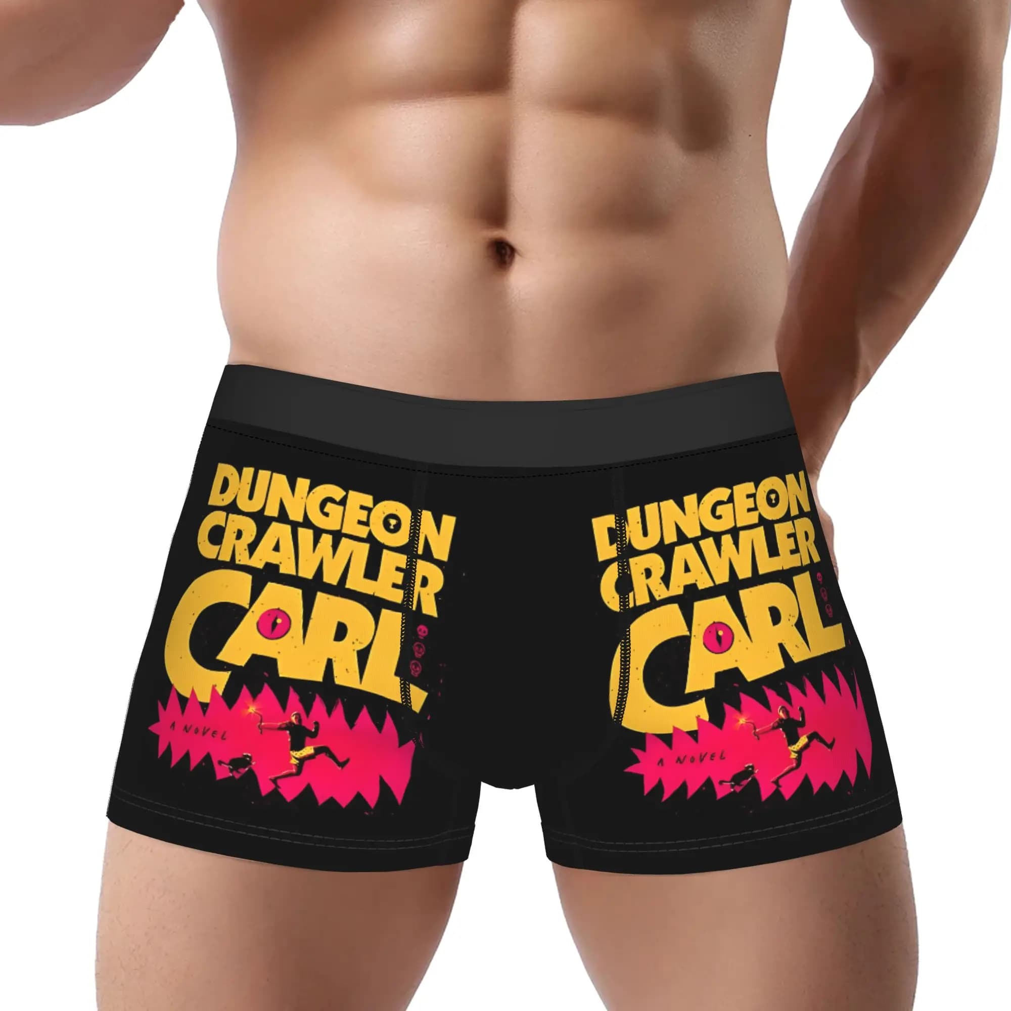 Dungeon Crawler Carl 18 Underpants Homme Panties Man Underwear Comfortable Shorts Boxer Briefs