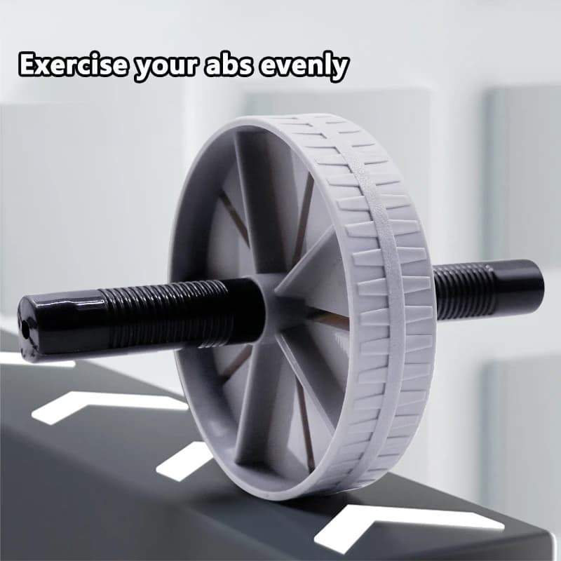 New Abdominal Exercise Wheel For Workout Body Building 1 Pc Household Silent Abdominal Workout Roller Waist & Tummy SlimmingAcc