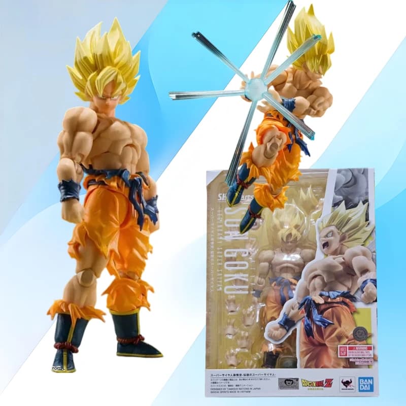 Bandai S.H.Figuarts SHF Super Saiyan Son Goku 3.0 Il leggendario modello da gioco Super Saiyan Dragon Ball Z