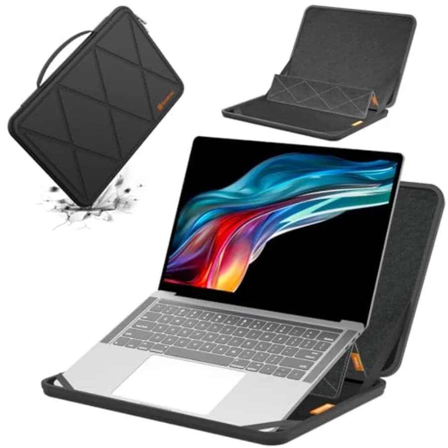 Custodia protettiva rigida in EVA MS118 con supporto compatibile per laptop Envy 17t/17 OMEN 17 HP 470 G9/G10 da 17,3 pollici