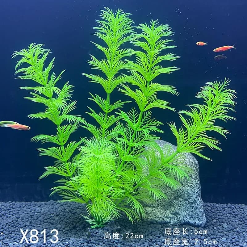 Decorazioni per Acquario, Piante Artificiali, Ornamenti di Piante Finte, Piante Acquatiche Simulate, Accessori per Decorazione Acquario