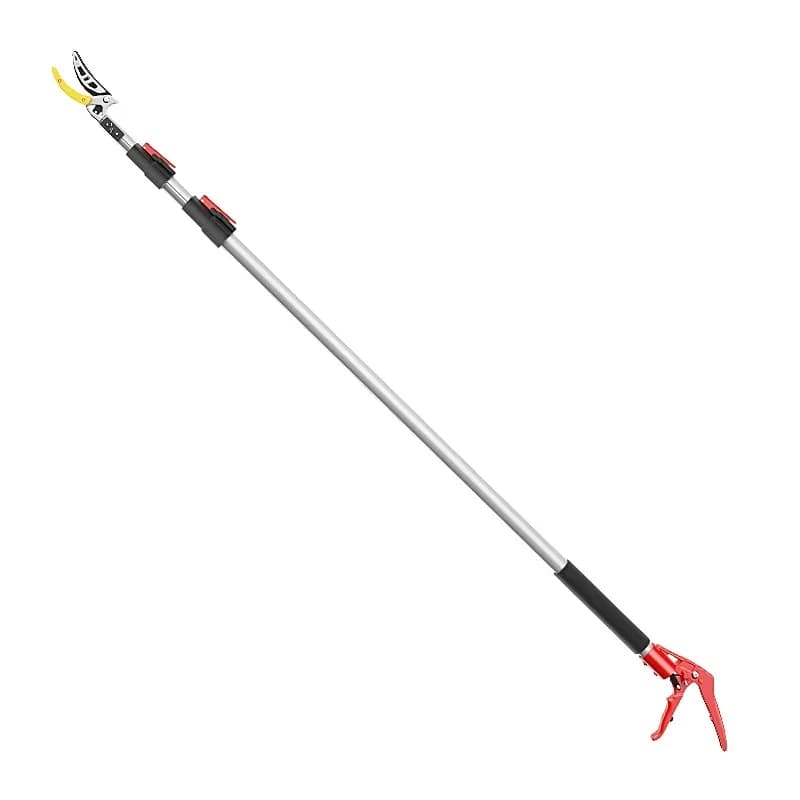 Pruning shears for fruit collection, telescopic shears for high-altitude fruit collection, shears for extended branches