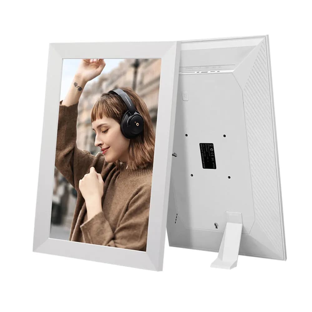 15.6 Inch Large 32GB WiFi Digital Picture Frame with 1920 * 1080 Touchscreen, Digital Frame Share Photos Videos Via Frameo App