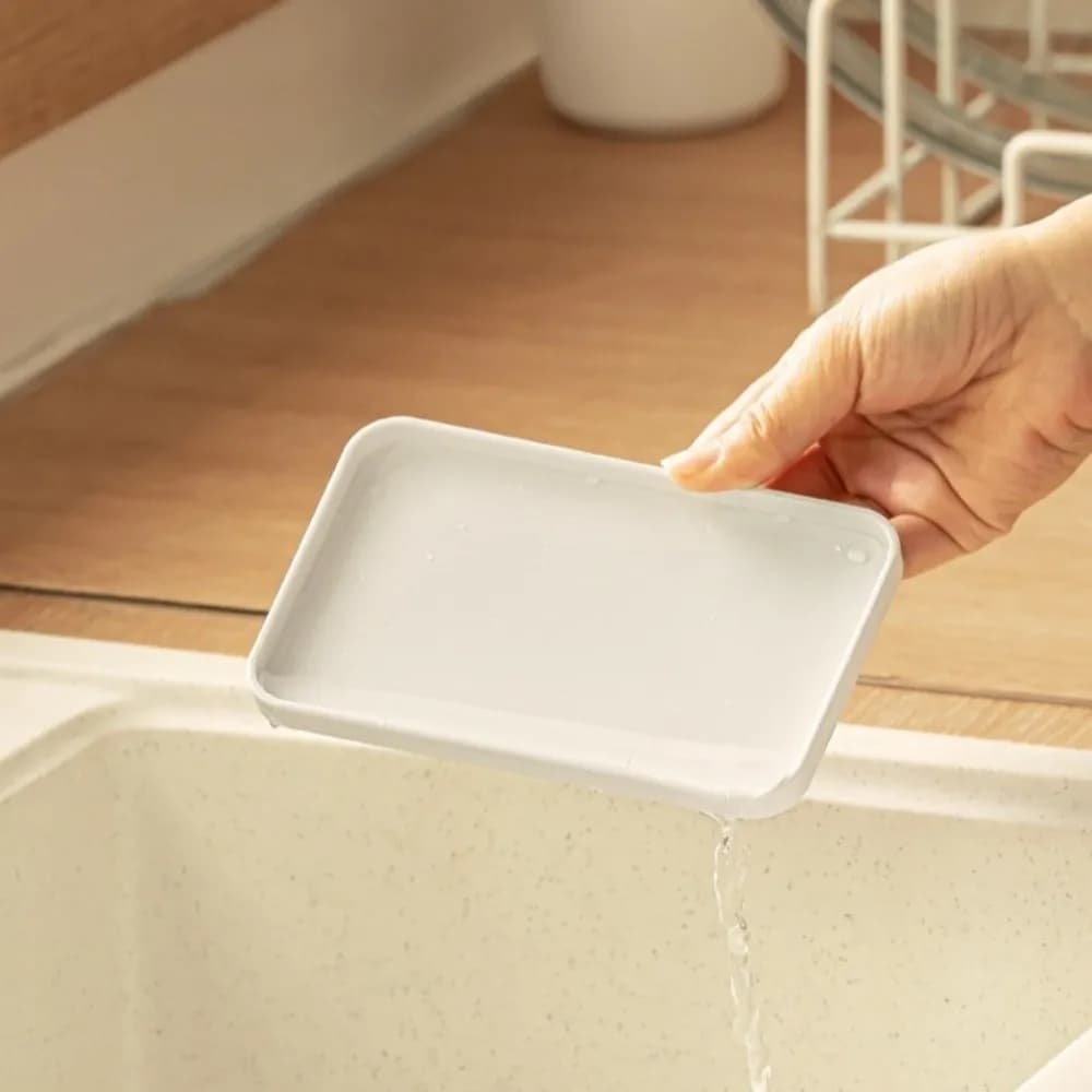 Multi Layer Pan Lid Organizer Multifunctional Quick Dry Kitchen Storage Rack Hollow Design Space Saving Cutting Board Holder