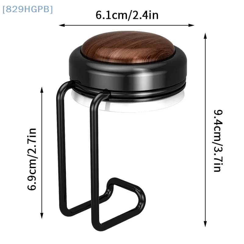 daHGPB da360 ° Swivel Table Hooks - Detachable desk bracket Hook for headphones Hook for desk Hook for hanging store backpack
