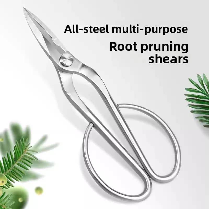 Full Steel Pruning Shears Bonsai Flower Branch Bud Trimming Scissors Household Garden Yard Orchard Plant Cutting Supplies