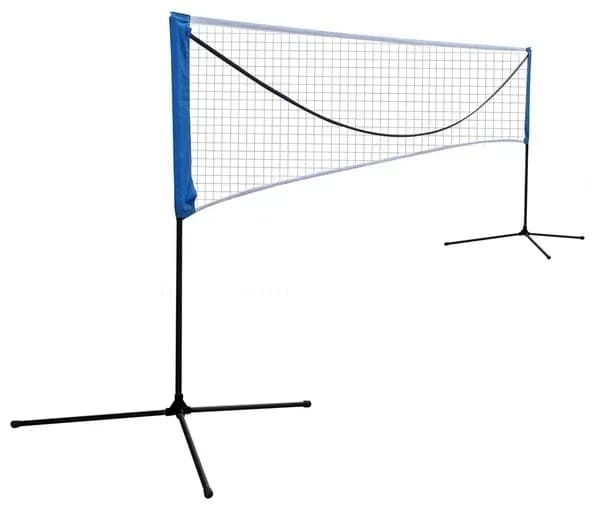 Rete Portatile Grande per Pallavolo, Badminton e Tennis con Borsa per il Trasporto e Supporto/Telaio 14FT