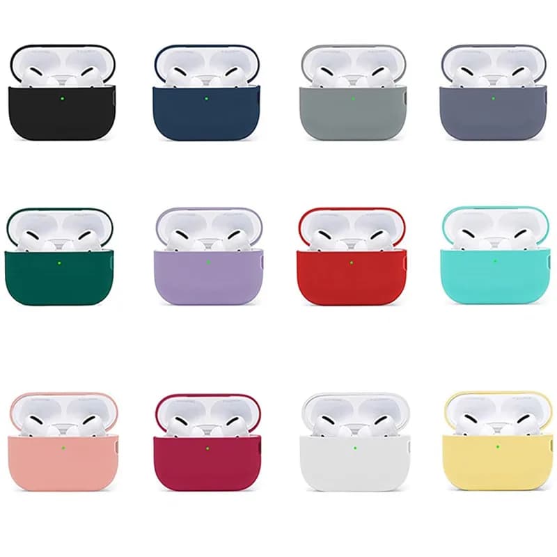 Soft Silicone Earphone Case for Apple AirPods Pro 3 2 2025 Generation Air Pods 4 1 Pro3 Pro2 3rd 2nd Gen Protector Cover Sleeve
