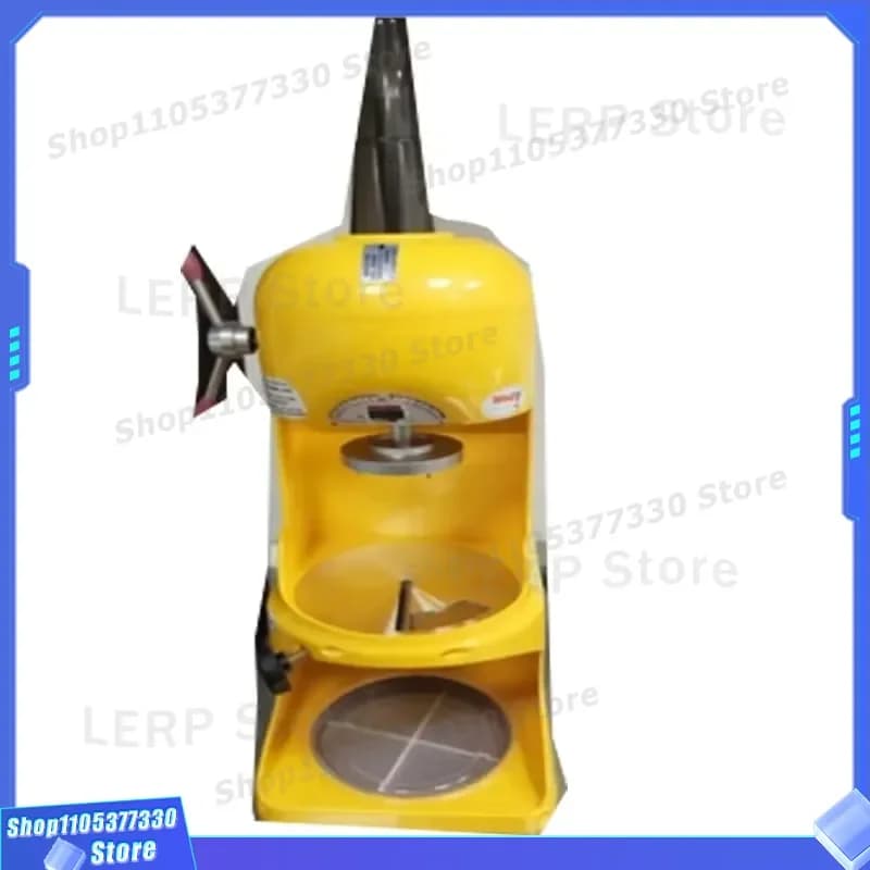 Commercial Ice Crusher Machine for Shop Snow Cone Maker Shaved Ice Blender Electric Snowflake Ice Shaver Cube Razor Tool