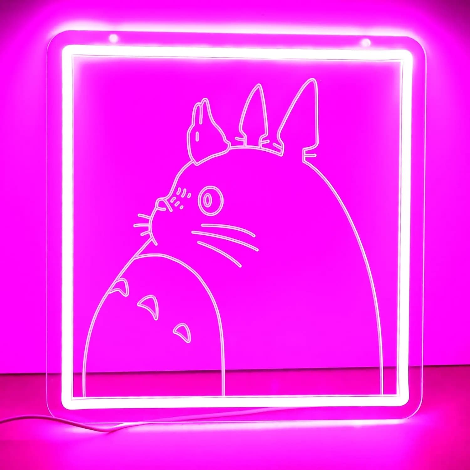 Insegna al Neon Anime, Decorazione per Camera dei Bambini, Luce LED USB per Bar, Sala Giochi, Camera da Letto, Decorazioni Estetiche, Regalo Personalizzato
