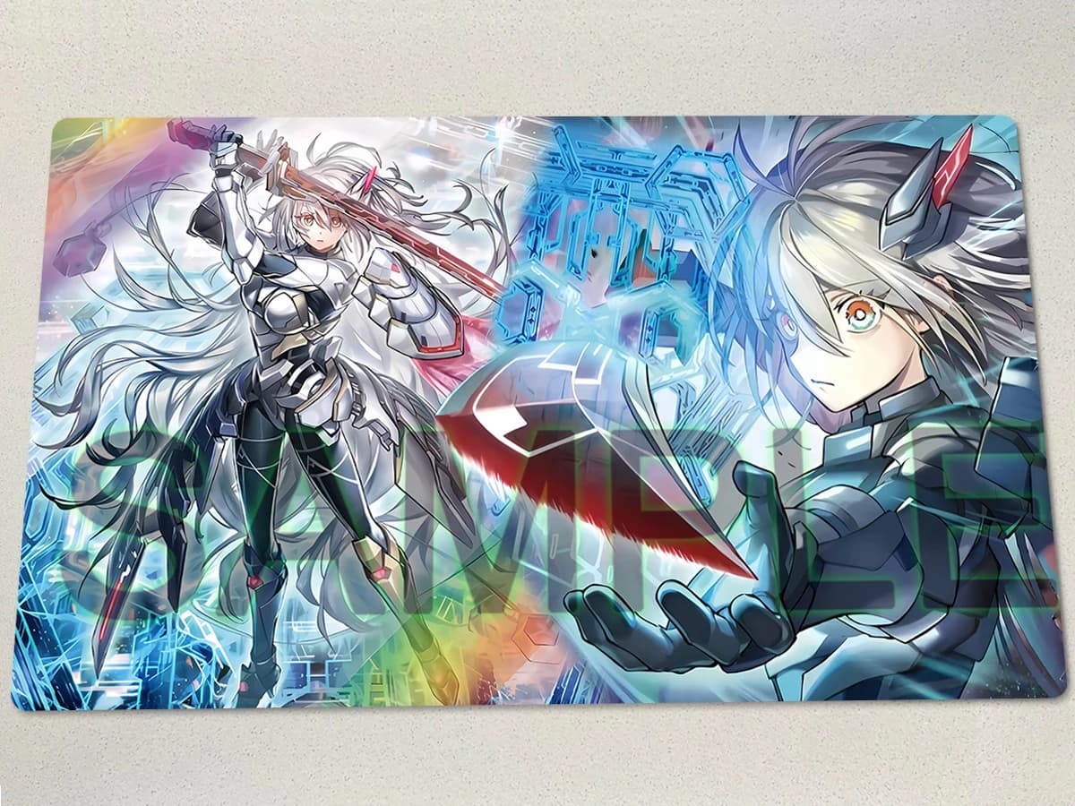 YuGiOh 1Sky Striker Alternative -Lemnis Gate Playmat Sky Striker Ace - Zero TCG Mat CCG Trading Card Game Mat Mouse Pad Bag