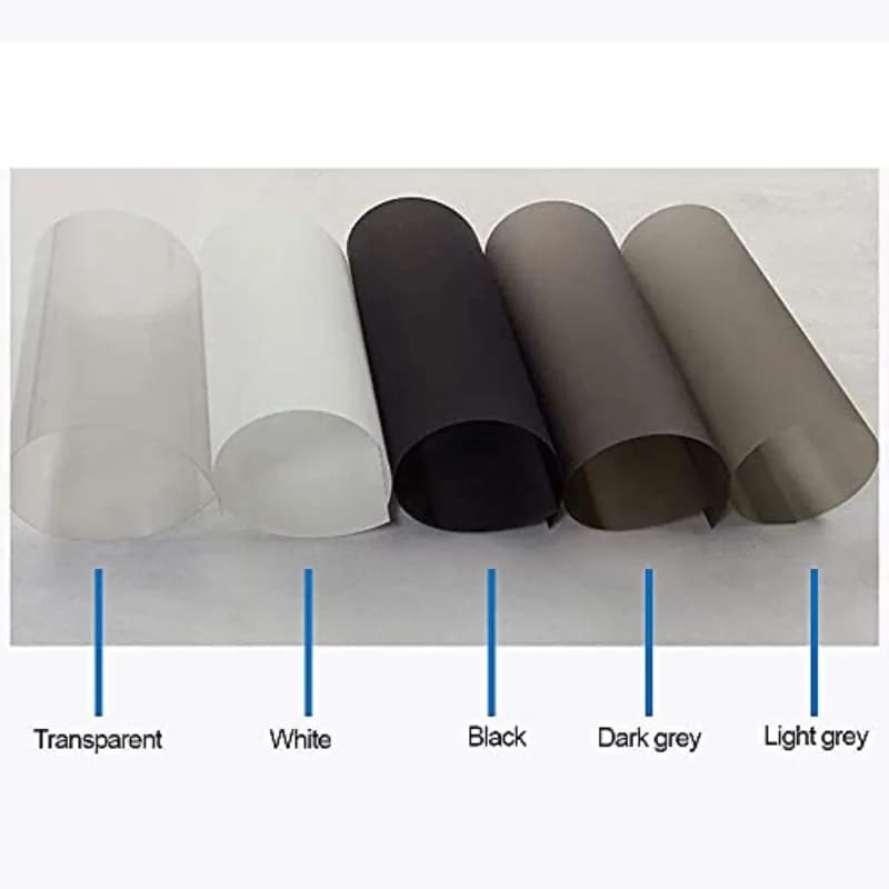 Transparent 3D Holographic Rear Projection Screen Self Adhesive 3D Hologram Foil Holographic Screen Film for 4K Normal Projector