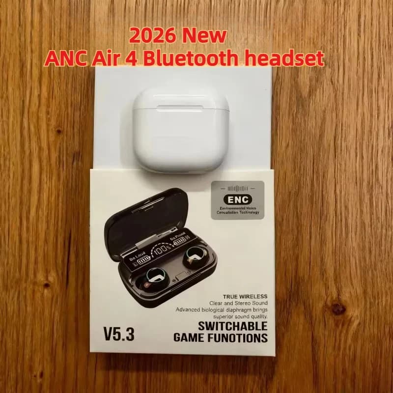 New Bluetooth Wireless Pro 3 2025 Headphones, Gaming Headphones with Active Air Rumor Erasure, USB-C Cable and HiFi Audio