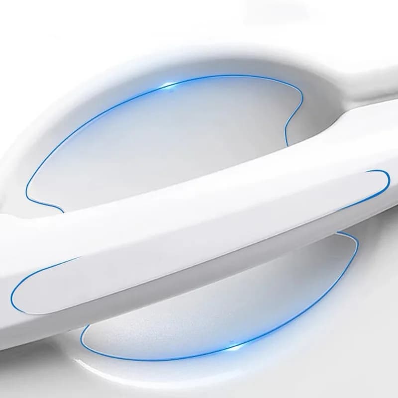 8Pcs TPU Car Door Bowl Anti-scratch Sticker Auto Door Bowl Handle Protection Sticker Paint Surface Film Car Accessories Decals