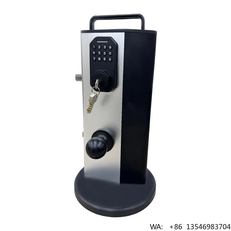 Serratura Intelligente Biometrica per Porta, Ingresso Senza Chiave, Password Digitale, Carta Intelligente, Maniglia Intelligente con App Tuya